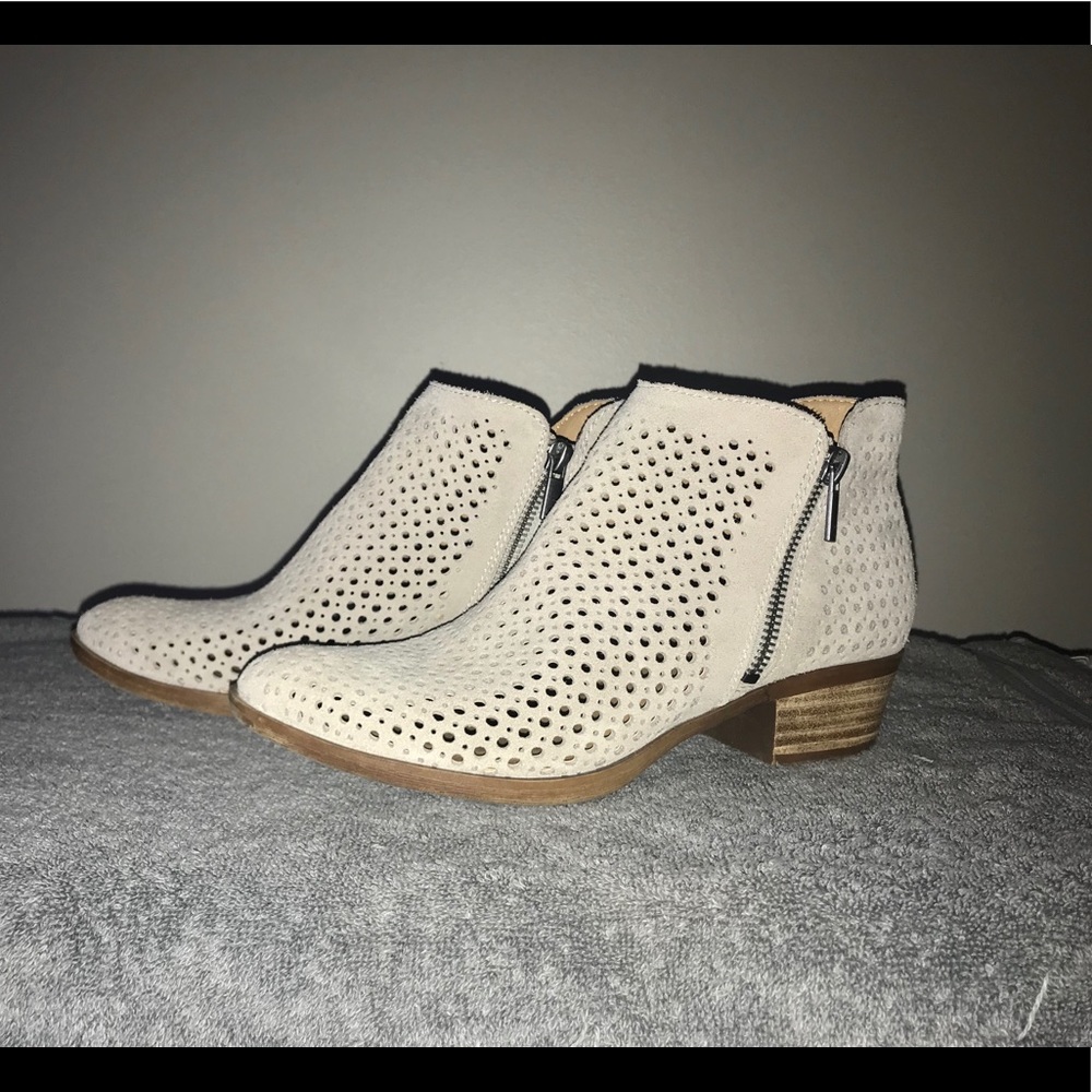 Lucky Brand Perforated Booties